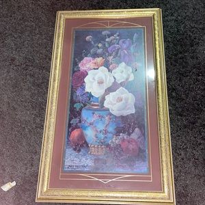 VINTAGE EXCLUSIVE Bettie Hebert Wall Art                    rare 1 of 1 Painting